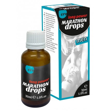 Żel/sprej-Ero Marathon Men Drops 30 ml - Hot