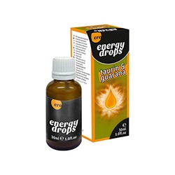 Supl.diety-Energy Drops-30ml Taurin & Guarana  (m+w) - Hot