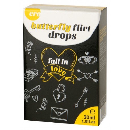 Supl.diety-Ero Butterfly Flirt Drops 30 ml - Hot