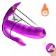 Stymulator-Silicone Panty Vibrator USB 7 Function / Heating - B - Series Fox