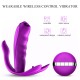 Stymulator-Silicone Panty Vibrator USB 7 Function / Heating - B - Series Fox