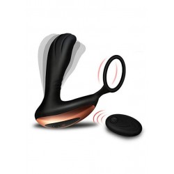 Stymulator-Prostate Massager with Ring USB 10 Function / Remote Control - B - Series Magic