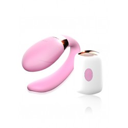 Stymulator-V-Vibe Pink USB 7 Function / Remote Control - B - Series Smart