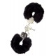 DREAM TOYS HANDCUFFS WITH PLUSH BLACK - Dream Toys