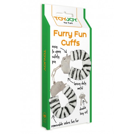 Furry Fun Cuffs Multicolor - ToyJoy