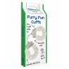 Furry Fun Cuffs White - ToyJoy