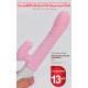 Wibrator-Silicone Vibrator USB 7 Function and Thrusting Function / Heating, purple - B - Series Fox