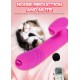 Wibrator-Silicone Vibrator USB 7 Function and Thrusting Function / Heating, purple - B - Series Fox
