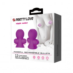 PRETTY LOVE - Nipple Sucker 12 function - Pretty Love