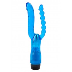 Dual Penetrator Vibrator Blue - Calexotics