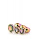 GLEAMING LOVE MULTICOLOUR PLUG SET - Dream Toys