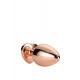 GLEAMING LOVE ROSE GOLD PLUG SMALL - Dream Toys