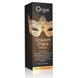 ORGIE Orgasm Drops Vibe Peach Flavor 15 ml - Orgie