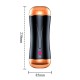 Masturbator-Vibrating Masturbation Cup USB 7 function + Interactive Function / Double Ends - B - Series Fox
