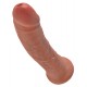 King Cock 8 inch Skin-coloured - King Cock