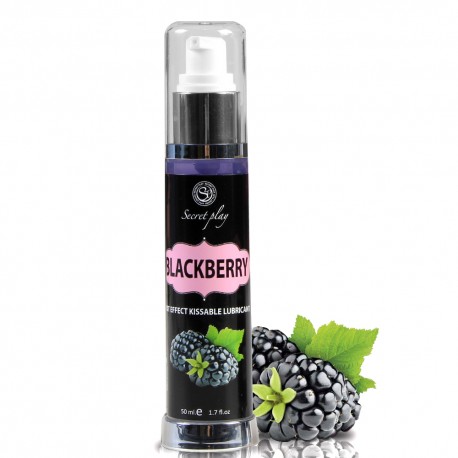 BLACKBERRY HOT EFFECT KISSABLE LUBRICANT 50 ML - Secret Play