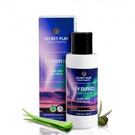 HYBRID LUBRICANT - ALOE VERA - ORGANIC COSMETICS 100 ML - Secret Play