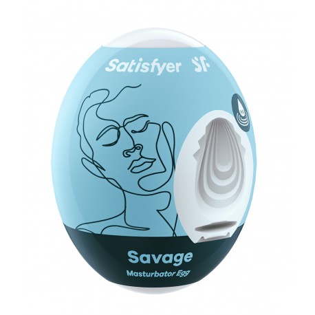 Masturbator Egg Single (Savage) - Satisfyer