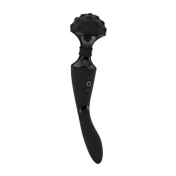 Stymulator- Shiatsu Bendable Massager Wand - Black - Vive