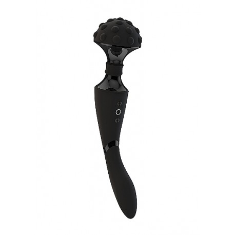 Stymulator- Shiatsu Bendable Massager Wand - Black - Vive