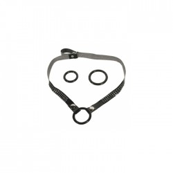 Open Ring Gag Black - Calexotics