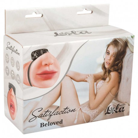 Masturbator Lola with vibrating ring Satisfaction Beloved - Lola Toys