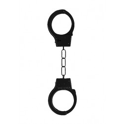 Metal Handcuffs - Black - ShotsToys