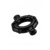 Gummy Ring - Large - Black - ShotsToys
