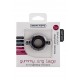 Gummy Ring - Large - Black - ShotsToys