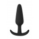 Slim Butt Plug - Black - ShotsToys