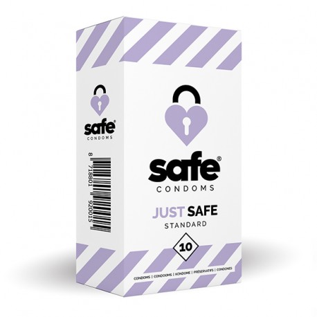 SAFE - Condoms Just Safe Standard (10 pcs) - Safe