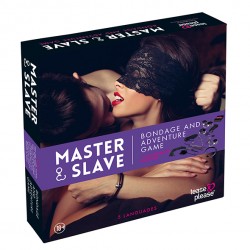 Master & Slave Bondage Game Purple (NL-EN-DE-FR-ES-IT-SE-NO-PL-RU)) - Tease & Please
