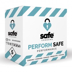 SAFE - Condoms Perform Safe Performance (5 pcs) - Safe