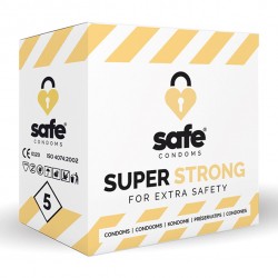SAFE - Condoms Super Strong for Extra Safety (5 pcs) - Safe