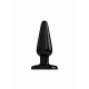 Butt Plug - Basic - 3 Inch - Black - Plug & Play