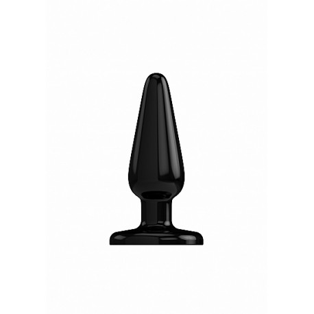 Butt Plug - Basic - 3 Inch - Black - Plug & Play