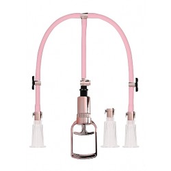 Clitoral & Nipple Pump Set Medium - Rose Gold - Pumped