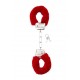 Furry Handcuffs - Red - ShotsToys