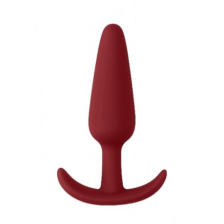 Slim Butt Plug - Red - ShotsToys