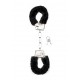 Furry Handcuffs - Black - ShotsToys
