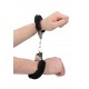 Furry Handcuffs - Black - ShotsToys