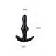 Plug-Rocket Anchor Plug 8,5cm Black - Power Escorts