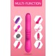 Wibrator-Angelia USB 3 functions of thrusting / 20 vibrations Pink - B - Series Lyla
