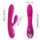 Wibrator-Joker Heating Double Vibrating Massage Stick - B - Series Lyla